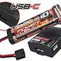 Traxxas TRA37254-8 Red    Rustler 2WD w XL-5 ESC RTR USB-C HD
