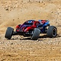 Traxxas TRA37254-8 Red  Rustler 2WD BL-2S Brushless RTR USB-C HD