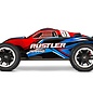 Traxxas TRA37254-8 Red  Rustler 2WD BL-2S Brushless RTR USB-C HD