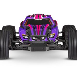Traxxas TRA37254-8 Pink  Rustler 2WD BL-2S Brushless RTR USB-C HD