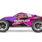 Traxxas TRA37254-8 Pink  Rustler 2WD BL-2S Brushless RTR USB-C HD