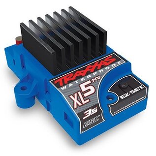 Traxxas TRA37354-4 Red Rustler 2WD BL-2s Brushless RTR HD