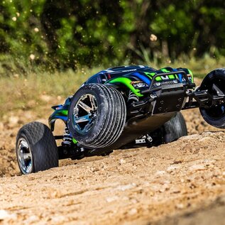 Traxxas TRA37354-4 Green Rustler 2WD BL-2s Brushless RTR HD