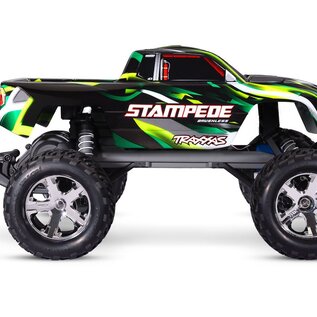 Traxxas TRA36354-4 Green  Stampede 2WD BL-2S  Brushless RTR HD