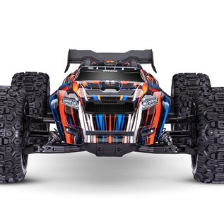 Traxxas TRA95096-4  Orange  Traxxas Sledge 1/8 scale 4WD Brushless with Belted Sledgehammer Tires