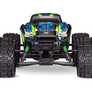 Traxxas TRA77096-4 GRN  Green X-Maxx 8s Belted 4x4 8S Brushless Monster Truck