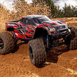 Traxxas TRA77096-4  Red  X-Maxx 8s Belted 4x4 8S Brushless Monster Truck