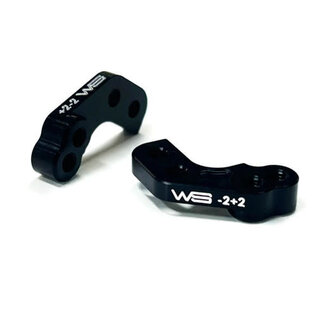 Willspeed W3083  Willspeed AE B7 Aluminium +2 -2 Caster Block Link Mounts