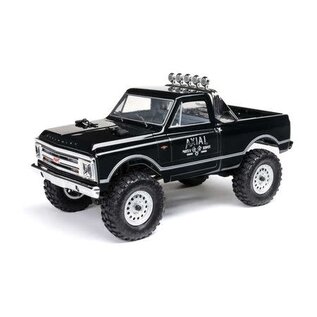 Axial Racing AXI00001V2T4  1/24 SCX24 Black 1967 Chevrolet C10 4WD Brushed Truck RTR
