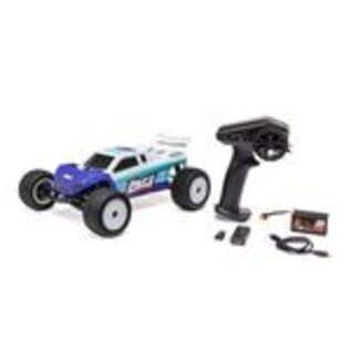TLR / Team Losi LOS-1056T2  1/18 Mini-T 2.0 V2 2WD Stadium Truck Brushless RTR, Blue