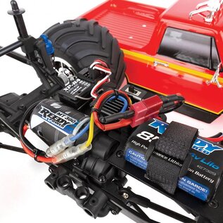 Team Associated ASC40007C  1/12 4WD RTR MT12 Monster Truck Red RTR, Battery & Charger