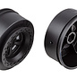 Team Associated ASC71078  Black Rear DR10 Drag Racing Wheels (2)