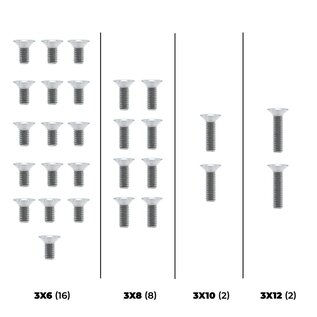 OfficinaRC OFC-MI9-SFSFKK  OfficinaRC Titanium SFS Lower Full Kit Schumacher Mi9 (28)