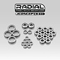 J Concepts JCO5137 Radial NMB Bearing Set - RC10B7 28pc