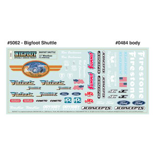 J Concepts JCO0484 1985 Ford Aerostar, BIGFOOT® Shuttle, Clod Buster | Regulator Body