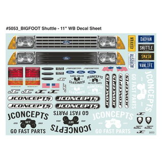 J Concepts JCO0484 1985 Ford Aerostar, BIGFOOT® Shuttle, Clod Buster | Regulator Body