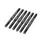 J Concepts JCO5136-2  Stealth Black  B7 Fin Titanium Turnbuckle3.5x48mm (6) 51362