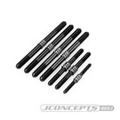 J Concepts JCO5010-2  Stealth Black Tekno NB48 2.1 Fin Titanium Turnbuckle Set (7) 50102