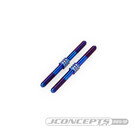 J Concepts JCO5010-1OP  Burnt Blue Tekno NB48 2.1 Optional Fin Titanium Turnbuckle 4x56mm (2) 50101OP
