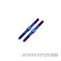 J Concepts JCO5010-1OP  Burnt Blue Tekno NB48 2.1 Optional Fin Titanium Turnbuckle 4x56mm (2) 50101OP
