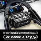 J Concepts JCO5161-1 RC10B7 | RC10B7D Servo Mount Bracket (Blue) 51611