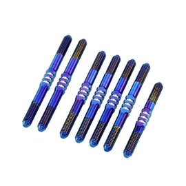 J Concepts JCO2802-1  B74.2  Burnt Blue Fin Titanium Turnbuckle Set 3.5mm (7) 28021