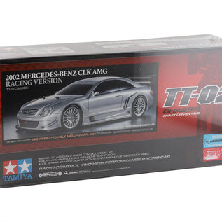 Tamiya TAM58722A 1/10 2002 Mercedes-Benz CLK AMG Racing TT-02 4x4 On-Road Touring Kit