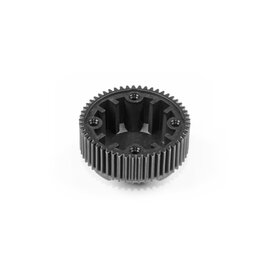 Xray XRA324955  XRAY XB2 Composite Gear Differential Case w/Pulley 53T - LCG - Narrow