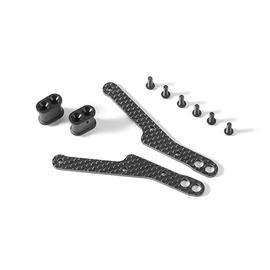Xray XRA321263 XB2 , XT2 Graphite Chassis Side Guard Brace (2)