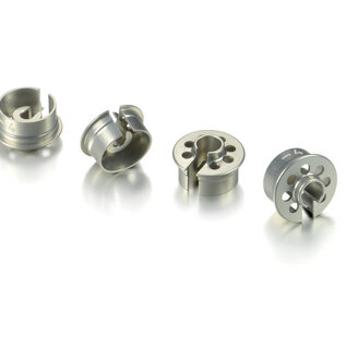 Xray XRA368023  XRAY XB2 ALU Shock Spring Retaining  Collar -4MM (4)