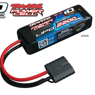 Traxxas TRA2820X 2200mAh 7.4v 2-Cell 25C LiPo Battery ID