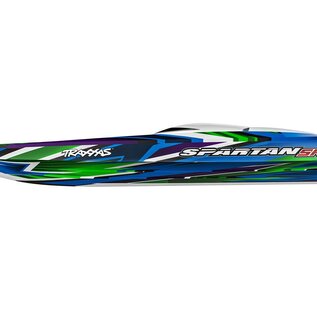 Traxxas TRA103076-4 Green Spartan Brushless 36" Self Righting Boat RTR