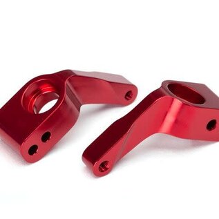Traxxas TRA3652X  Red Alum Rear Stub Axle Carriers w/ Ball Bearings (2) 1/10 2wd