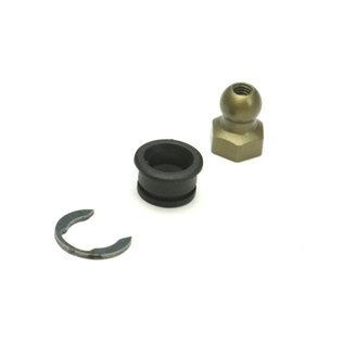 Exotek Racing EXO5050  F1Ultra Vader Metal Clip, Suspension Ball with Socket, 5050 4040 2097