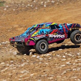 Traxxas TRA44056-3  Blue Nitro Slash 3.3 1/10 2WD RTR SC Truck