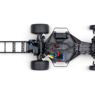 Traxxas TRA94376-74  Blue Drag Slash Brushless Drag Chevy C-10 Truck HD