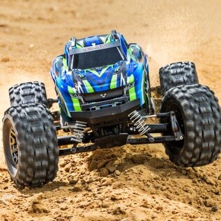 Traxxas TRA90376-4  Green Traxxas Stampede 4X4 VXL: 1/10 Scale 4WD Monster Truck