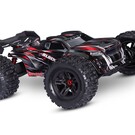 Traxxas TRA95096-4  Red  Traxxas Sledge 1/8 scale 4WD Brushless with Belted Sledgehammer Tires