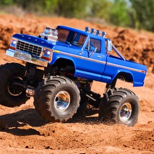 Traxxas TRA98044-1  Blue Traxxas TRX-4MT 1/18 4WD Ford F-150 Monster Truck
