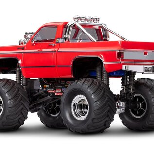 Traxxas TRA98064-1 RED Traxxas TRX-4MT 1/18 4WD Chevrolet K10 Monster Truck