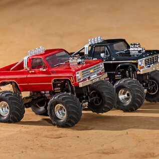 Traxxas TRA98064-1 RED Traxxas TRX-4MT 1/18 4WD Chevrolet K10 Monster Truck