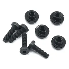 Protek RC PTK-3040 ProTek RC Aluminum Servo Mount Grommet (Black) (4)