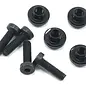 Protek RC PTK-3040 ProTek RC Aluminum Servo Mount Grommet (Black) (4)