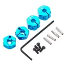 HOT RACING HRAECT1006  Hot Racing Aluminum Hex Wheel Drive 2WD ECX