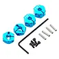 HOT RACING HRAECT1006  Hot Racing Aluminum Hex Wheel Drive 2WD ECX