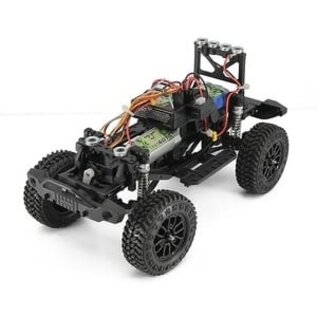 Panda Hobby PHT2402B  1/24 Tetra24 X3 Portal Edition RTR Scale Mini Crawler, Blue
