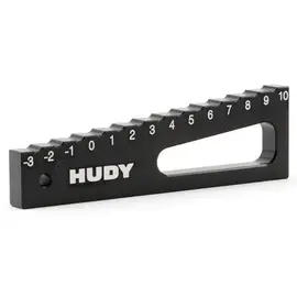 Hudy HUD107711  Chassis Droop Gauge -3 to 10 mm for 1/8, 1/10