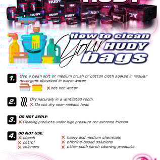 Hudy HUD199241 Hudy Set-up Bag For 1/10 & 1/8 Off-road Cars & GT