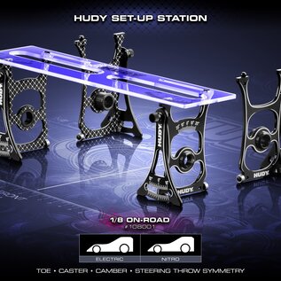 Hudy HUD108001  Hudy Set-Up Station for 1 / 8 On-Road Cars