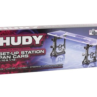 Hudy HUD109401  Universal Exclusive Set-Up System For 1/10 & 1/12 Pan Cars